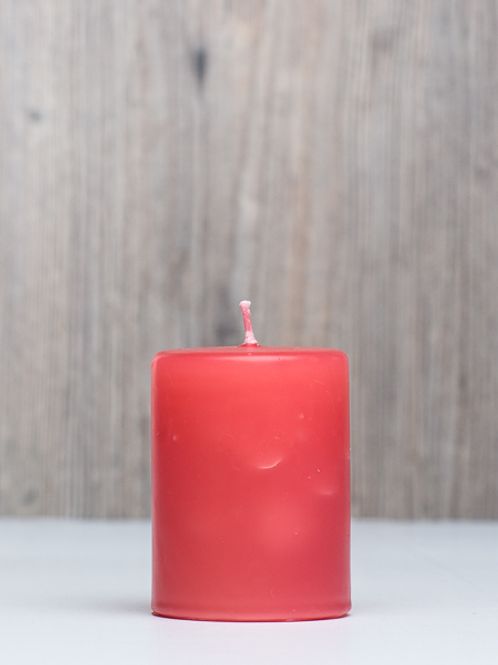 Hovedbilde Kubbelys, lite rosa krystall, ...