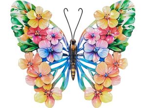 Hovedbilde Sommerfugl, i metall, med ...