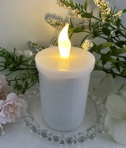 Hovedbilde Gravlys, Led lys med timer.