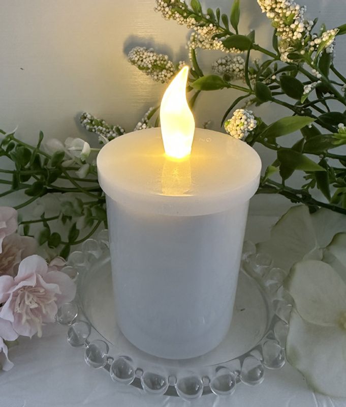 Gravlys, Led lys med timer.