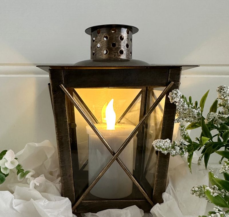 Gravlys, Led lys med timer.